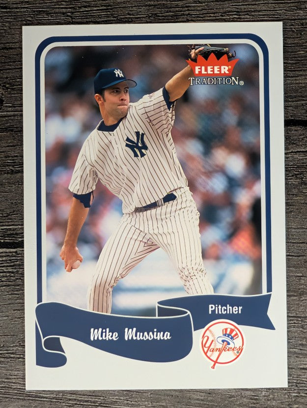 2004 Fleer Tradition #158 Mike Mussina