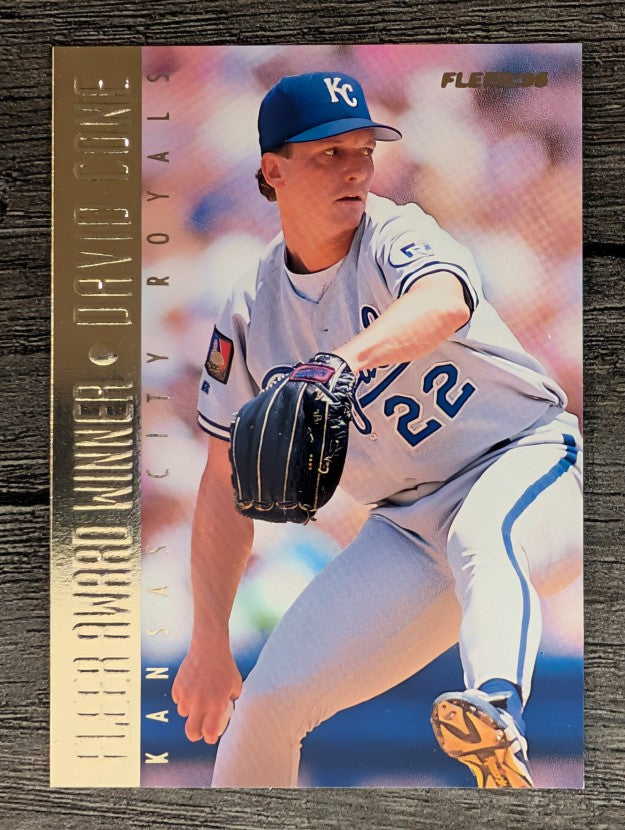 1995 Fleer Award Winners #3 David Cone