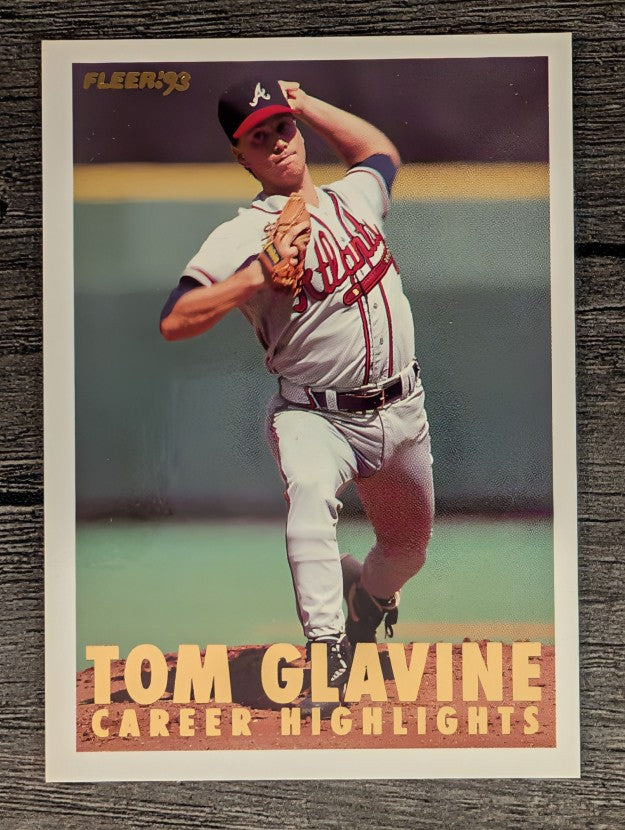 1993 Fleer Glavine #15 Tom Glavine/Send-Off 3