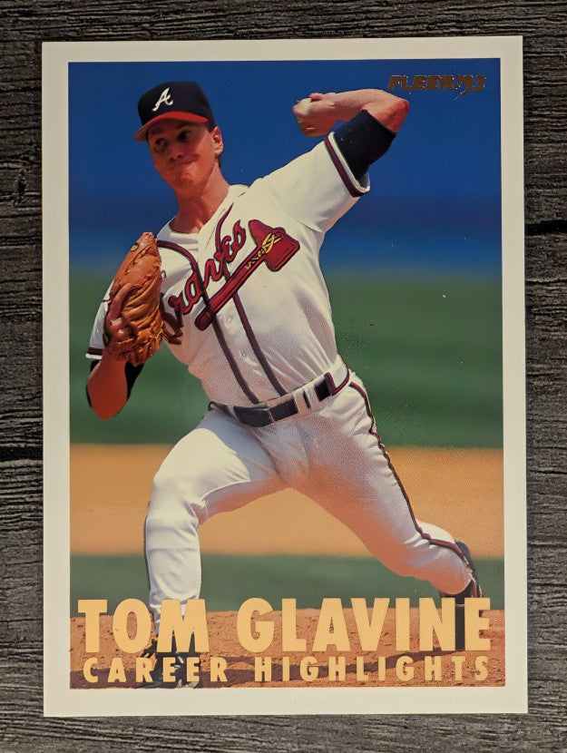 1993 Fleer Glavine #5 Tom Glavine