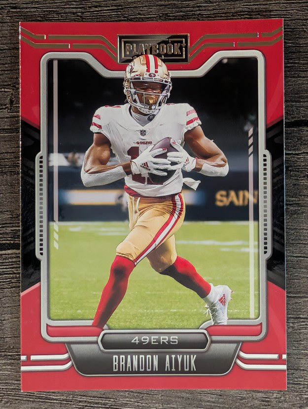 2021 Panini Playbook #75 Brandon Aiyuk