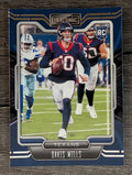 2021 Panini Playbook #123 Davis Mills RC