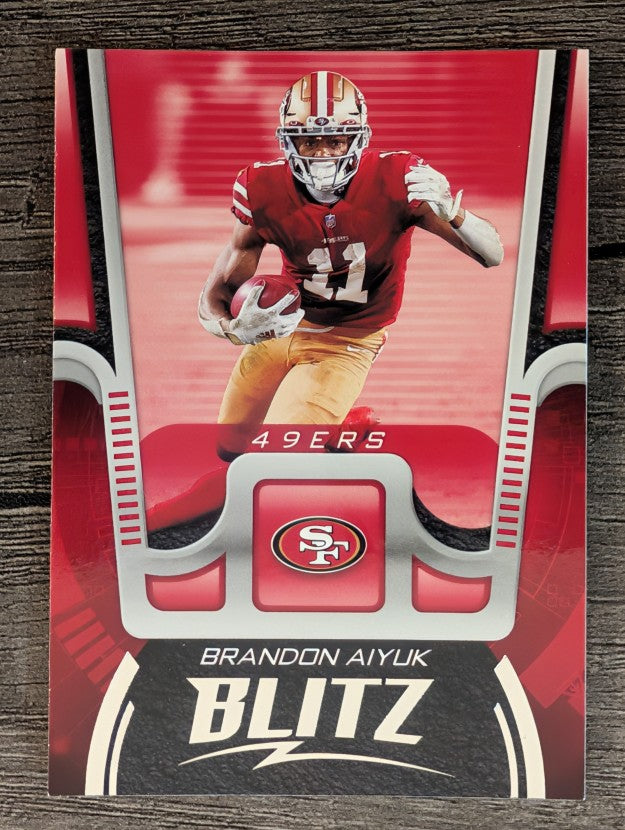2021 Panini Playbook BLITZ #11 Brandon Aiyuk