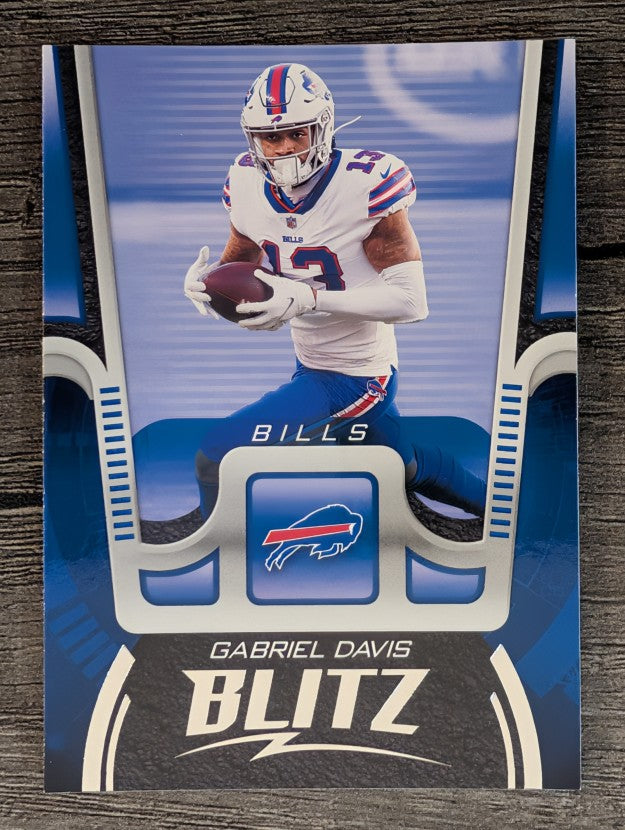 2021 Panini Playbook BLITZ #22 Gabriel Davis