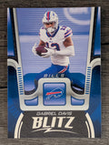 2021 Panini Playbook BLITZ #22 Gabriel Davis