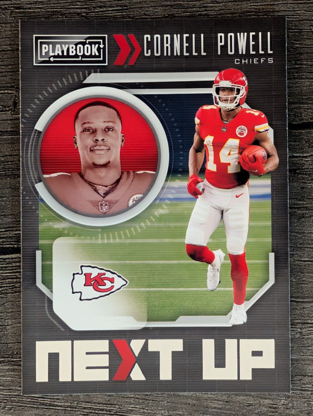 2021 Panini Playbook Next Up #4 Cornell Powell