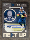 2021 Panini Playbook Next Up #8 D'Wayne Eskridge