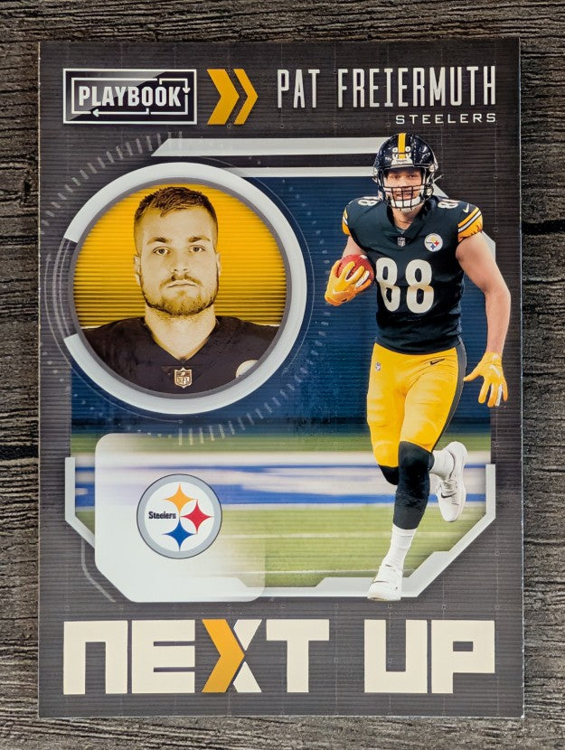 2021 Panini Playbook Next Up #30 Pat Freiermuth
