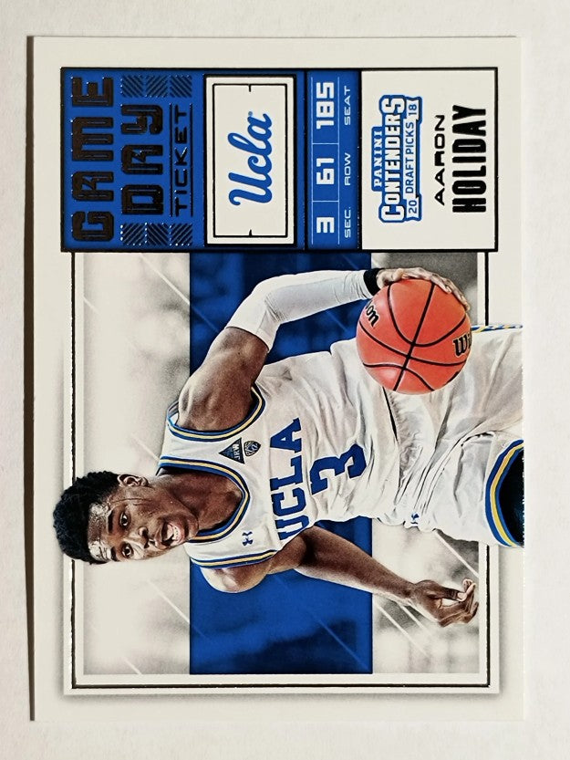 2018-19 Panini Contenders Draft Picks Game Day Tickets #33 Aaron Holiday