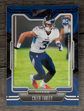 2021 Panini Playbook Purple #149 Caleb Farley
