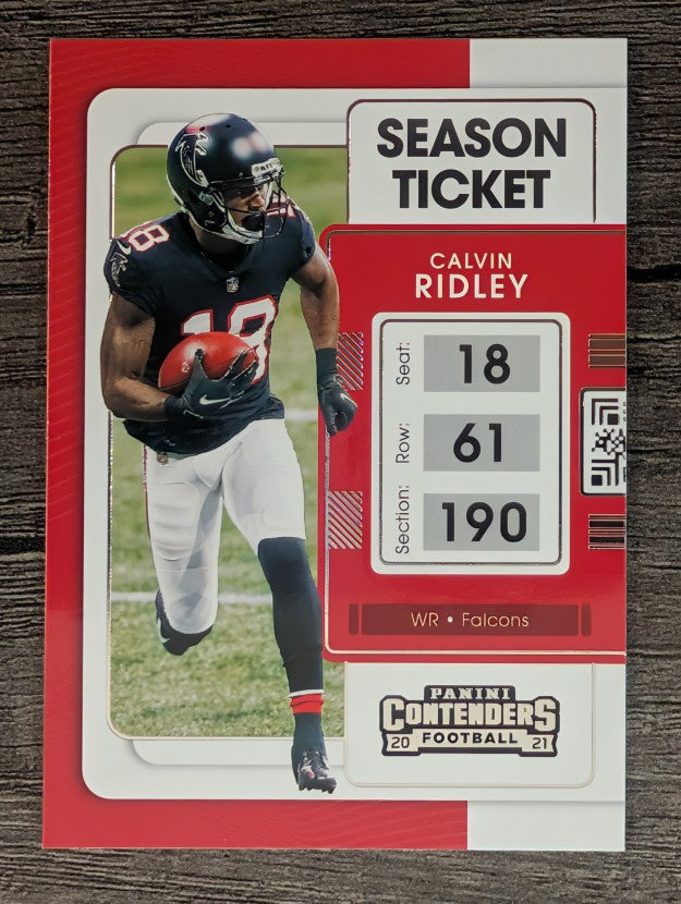 2021 Panini Contenders #5 Calvin Ridley