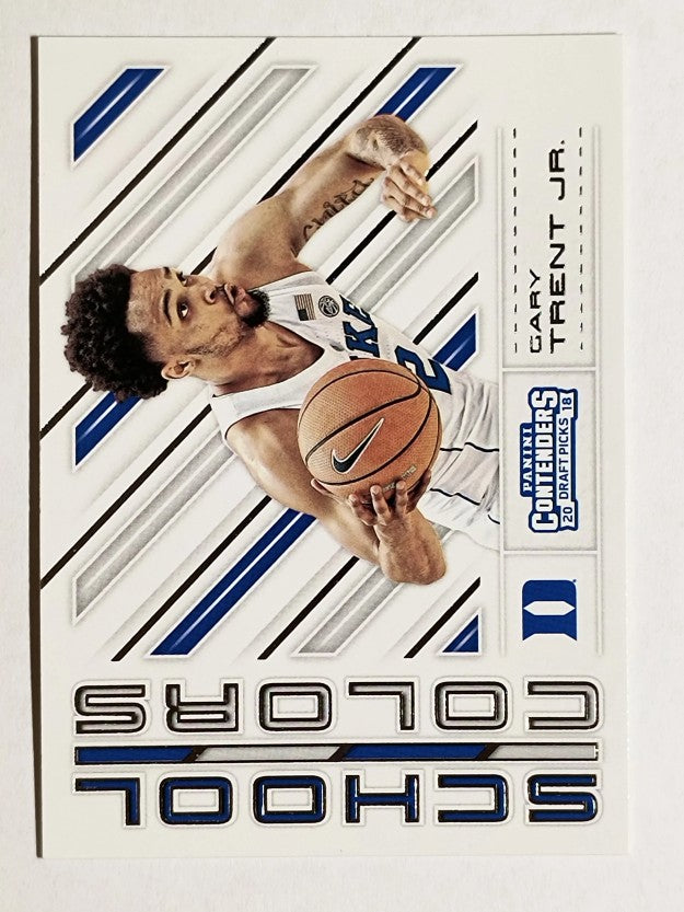 2018-19 Panini Contenders Draft Picks School Colors #17 Gary Trent Jr.