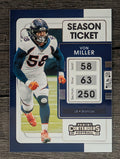 2021 Panini Contenders #30 Von Miller