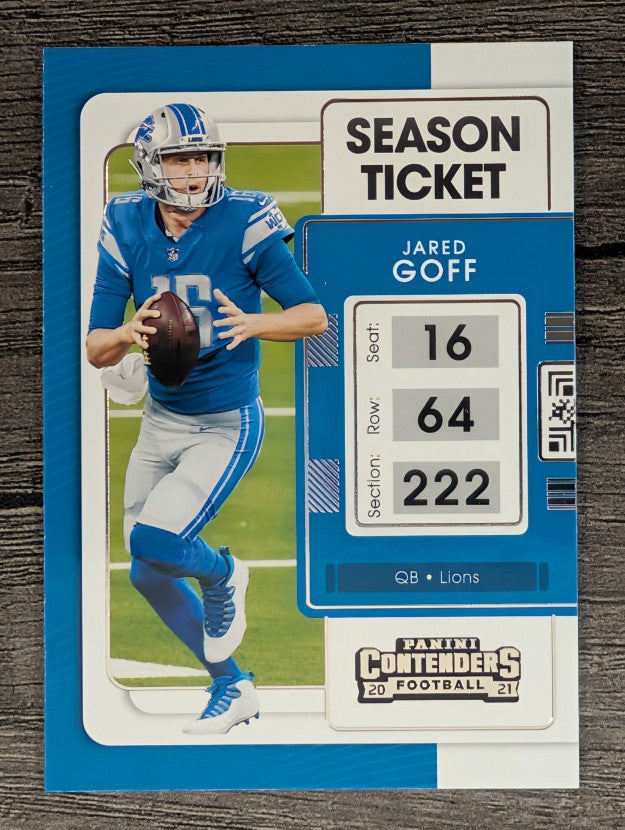 2021 Panini Contenders #31 Jared Goff