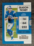 2021 Panini Contenders #31 Jared Goff