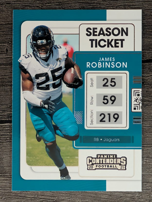 2021 Panini Contenders #45 James Robinson