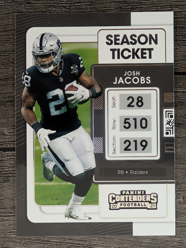 2021 Panini Contenders #59 Josh Jacobs