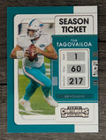 2021 Panini Contenders #60 Tua Tagovailoa
