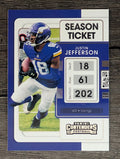 2021 Panini Contenders #63 Justin Jefferson