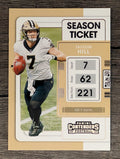 2021 Panini Contenders #72 Taysom Hill