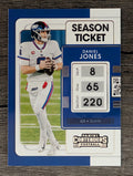 2021 Panini Contenders #73 Daniel Jones