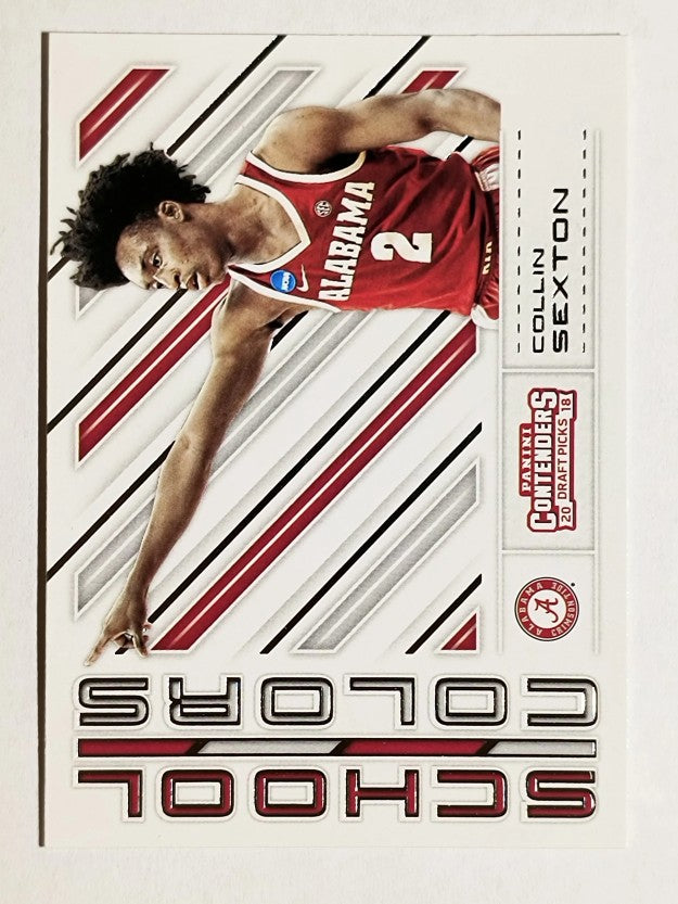 2018-19 Panini Contenders Draft Picks School Colors #9 Collin Sexton