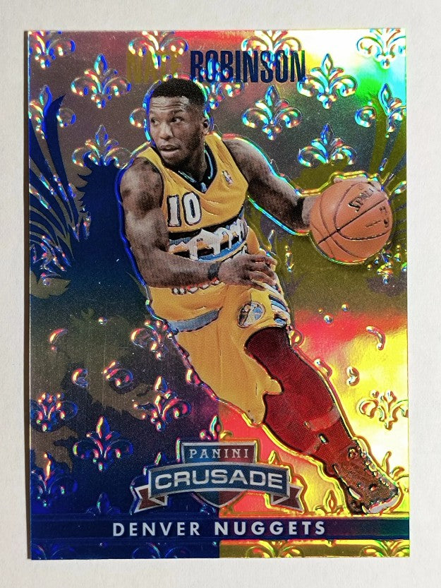 2013-14 Panini Crusade Insert Blue #265 Nate Robinson