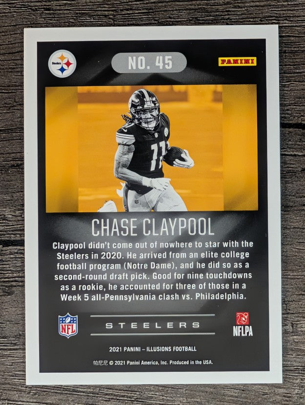 2021 Panini Illusions Retail #45 Chase Claypool