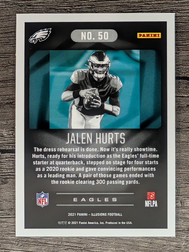2021 Panini Illusions Retail #50 Jalen Hurts
