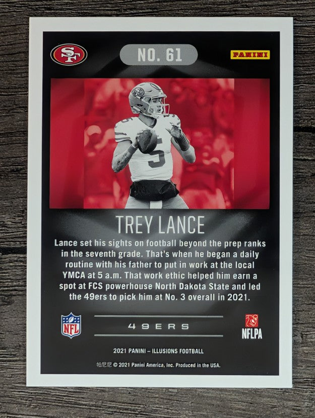 2021 Panini Illusions Retail #61 Trey Lance