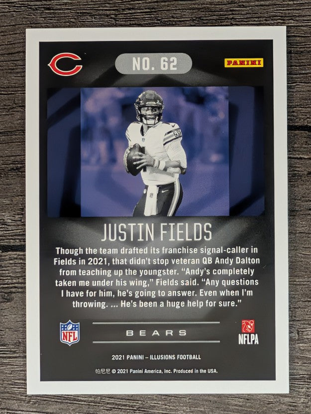 2021 Panini Illusions Retail #62 Justin Fields