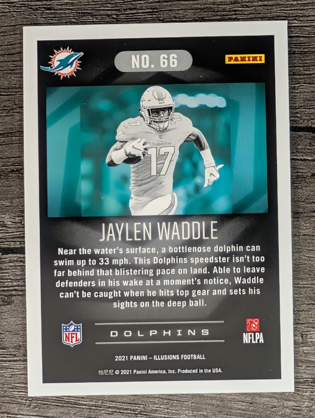2021 Panini Illusions Retail #66 Jaylen Waddle