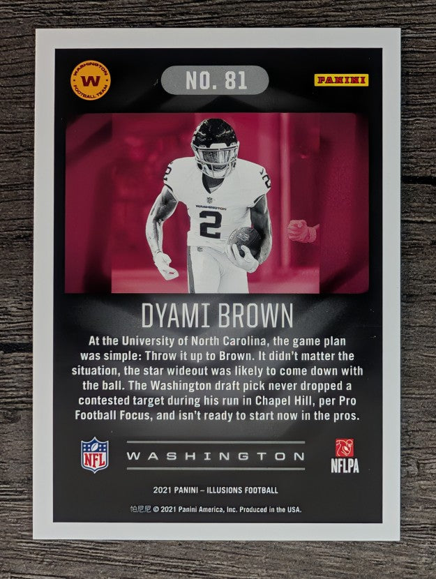 2021 Panini Illusions Retail #81 Dyami Brown