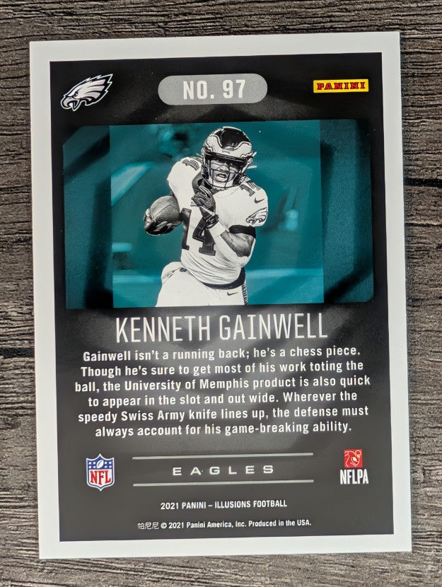 2021 Panini Illusions Retail #97 Kenneth Gainwell