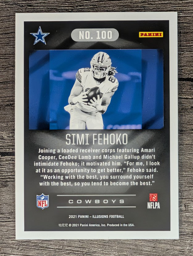 2021 Panini Illusions Retail #100 Simi Fehoko