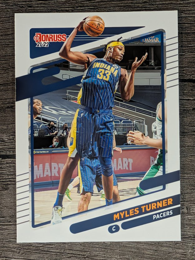 2021-22 Donruss #34 Myles Turner
