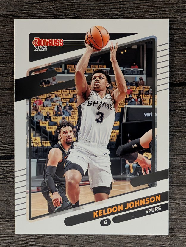 2021-22 Donruss #104 Keldon Johnson