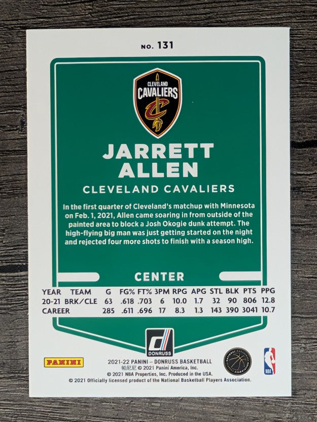 2021-22 Donruss #131 Jarrett Allen
