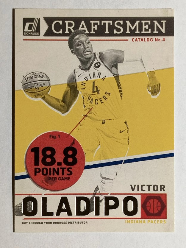 2019-20 Donruss Craftsmen #5 Victor Oladipo