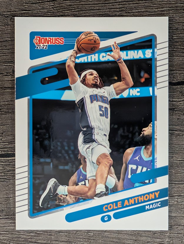 2021-22 Donruss #160 Cole Anthony
