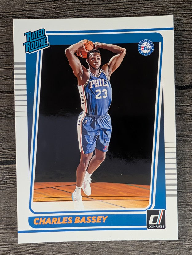 2021-22 Donruss #213 Charles Bassey RR RC