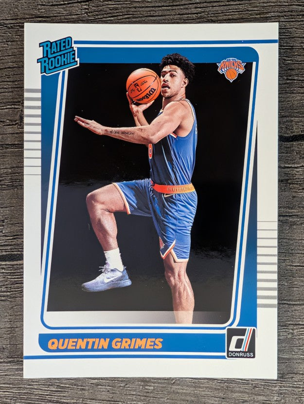 2021-22 Donruss #216 Quentin Grimes RR RC