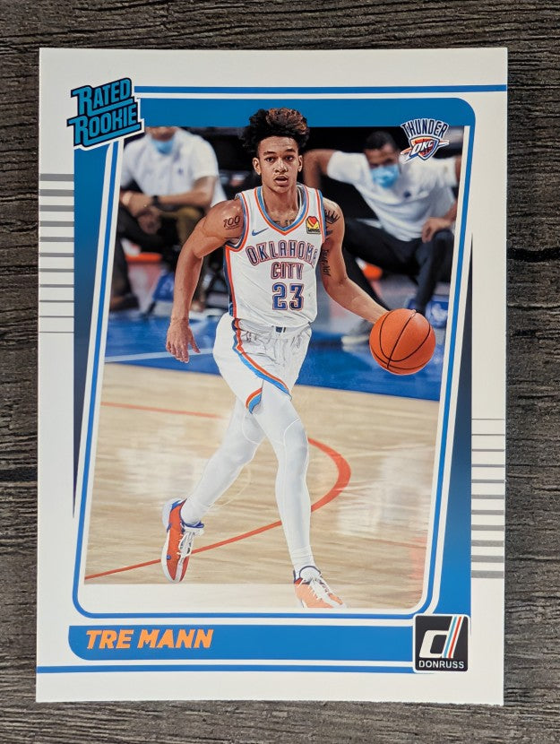 2021-22 Donruss #218 Tre Mann RR RC