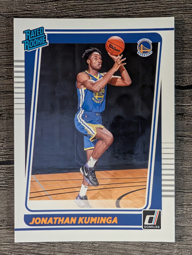 2021-22 Donruss #240 Jonathan Kuminga RR RC