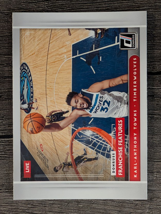 2021-22 Donruss Franchise Features #16 Karl-Anthony Towns