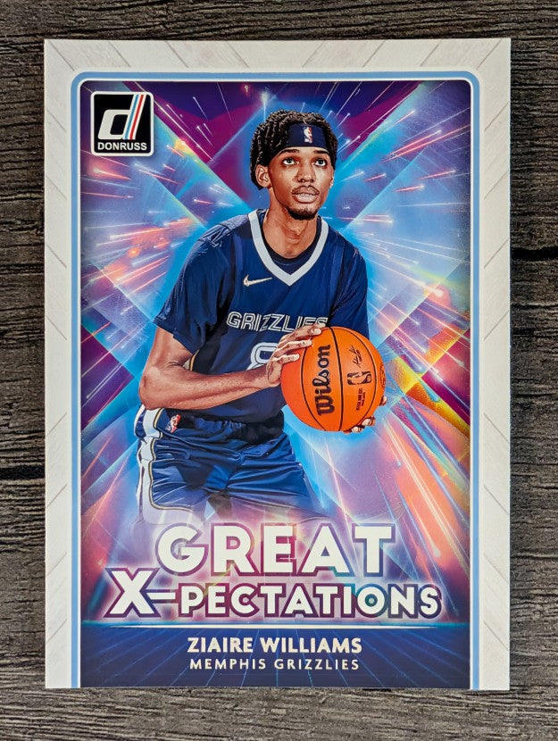 2021-22 Donruss Great X-Pectations #6 Ziaire Williams