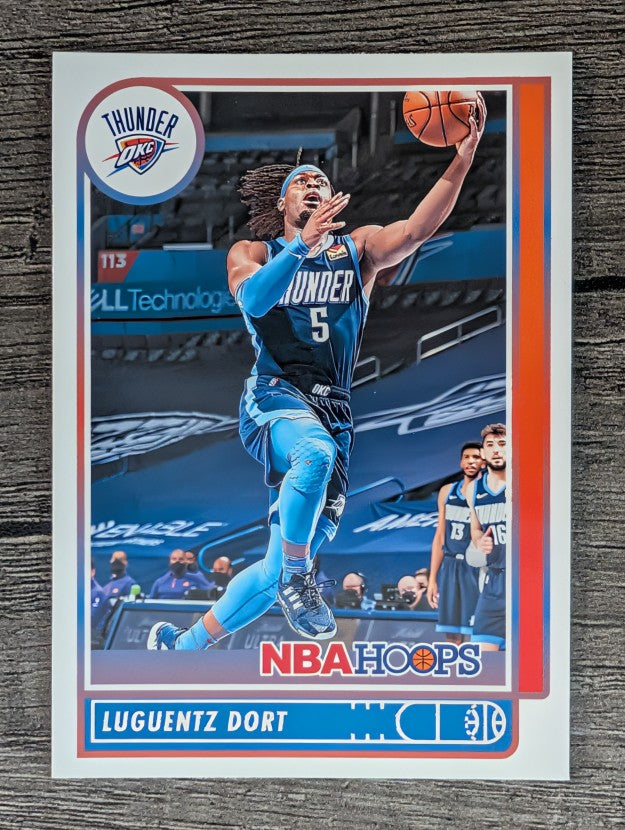 2021-22 Hoops #33 Luguentz Dort