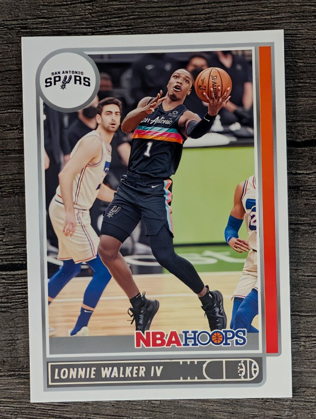 2021-22 Hoops #54 Lonnie Walker IV