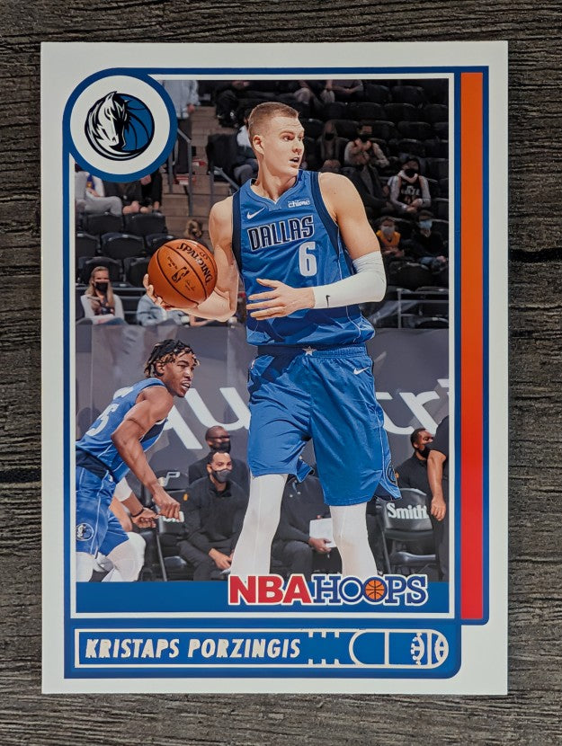 2021-22 Hoops #82 Kristaps Porzingis