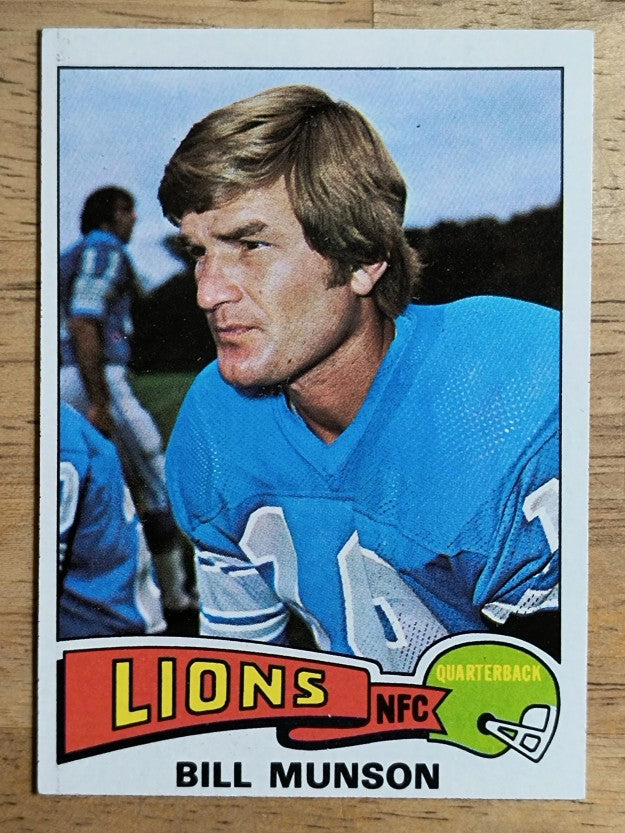 1975 Topps #172 Bill Munson (VGEX)